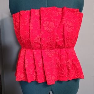 Strapless Bustier top, Size Small